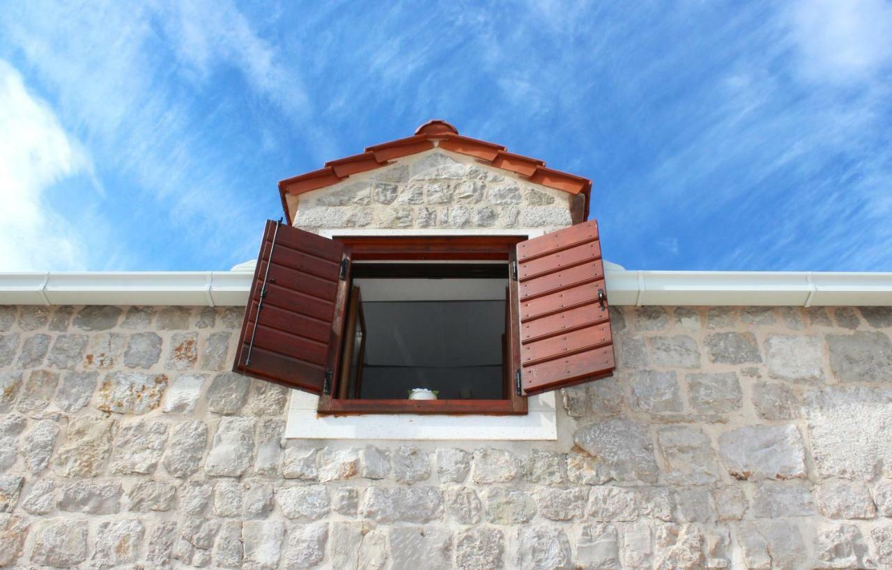 Stone Cottage Aria Velika Čista Exteriör bild