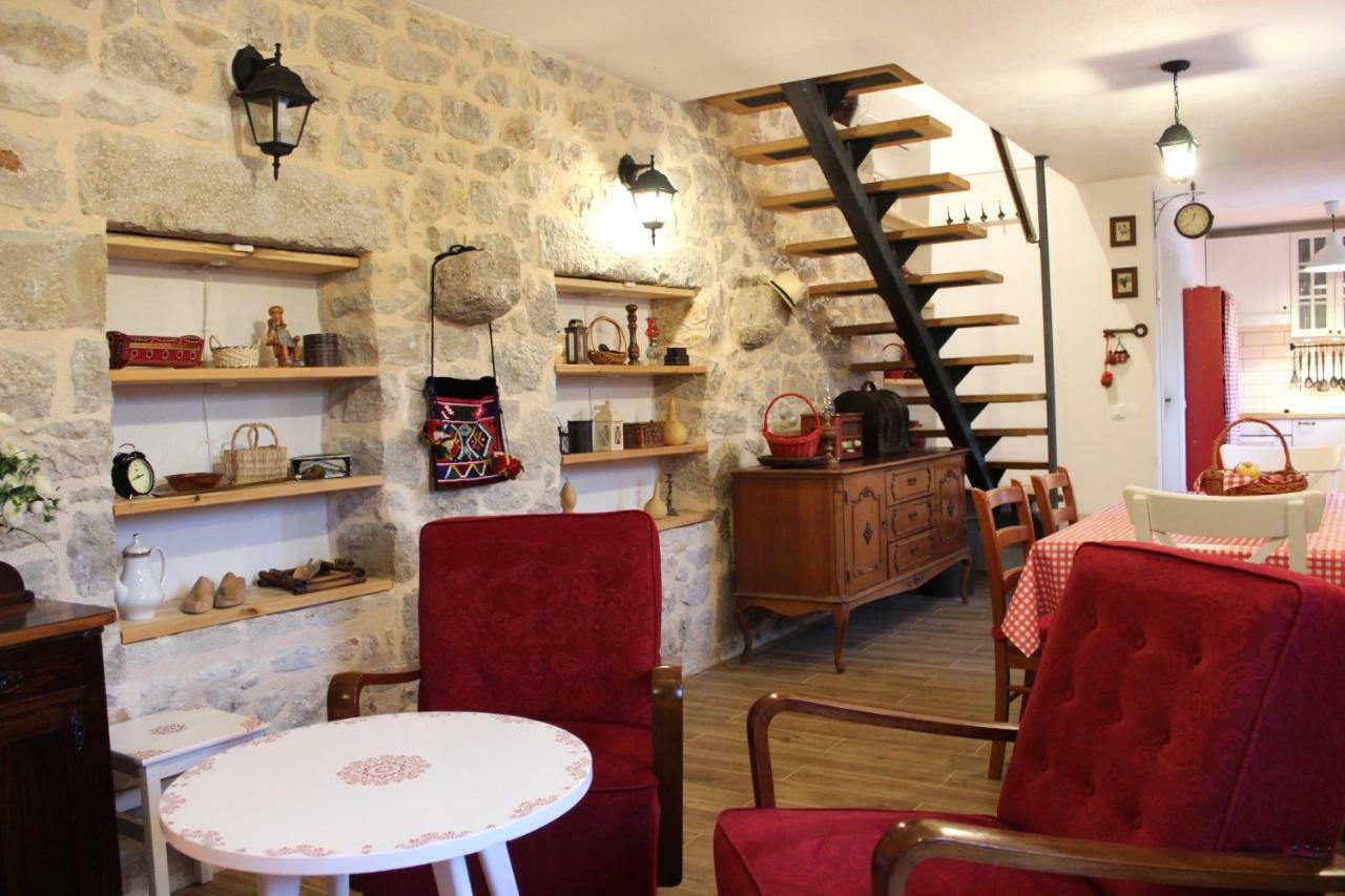 Stone Cottage Aria Velika Čista Exteriör bild